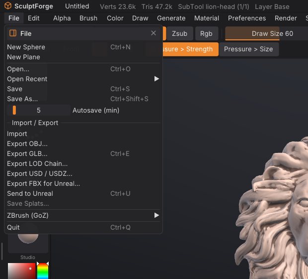 The Stroke palette open as a drop-down from the palette bar